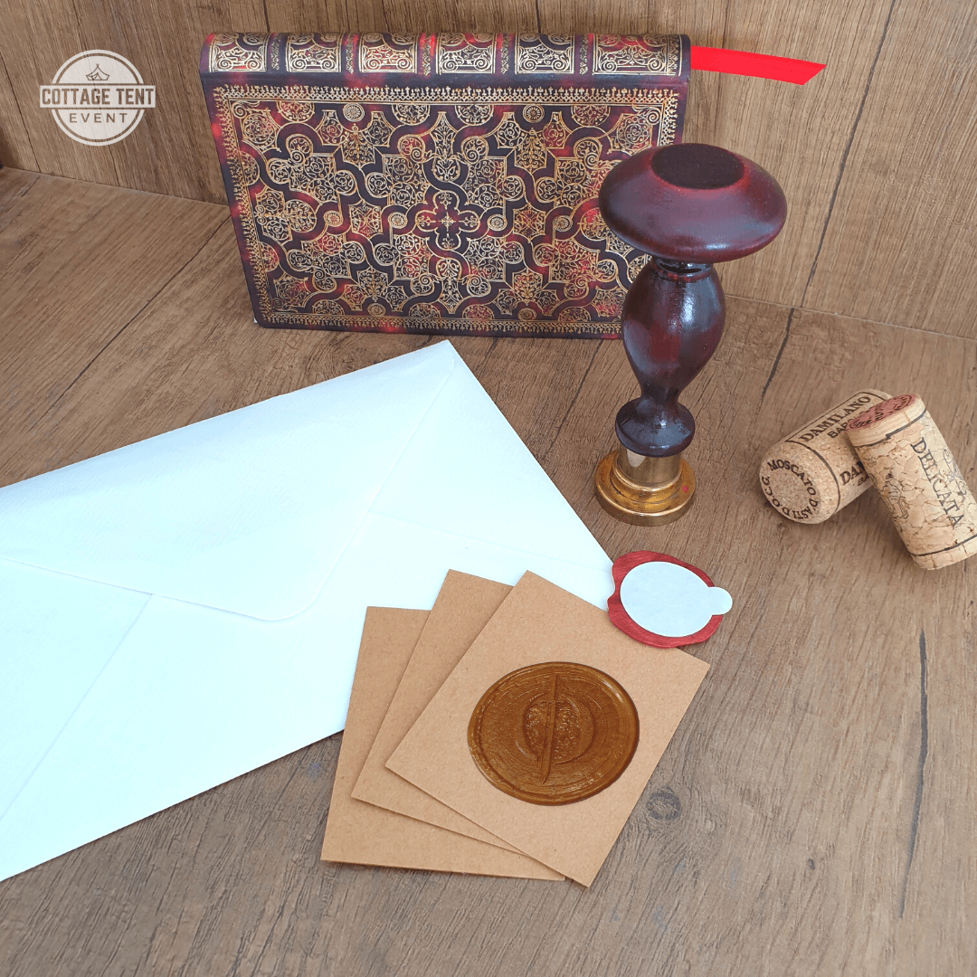 DEER Wax Seal Sticker, Wax Label, Envelope Seals, Self-Adhesive – Cottage  Tent Event