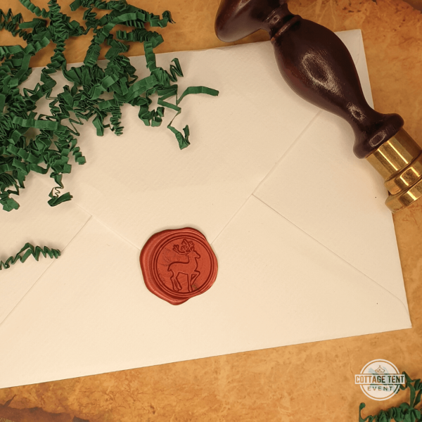 Wax Seal - deer envelope