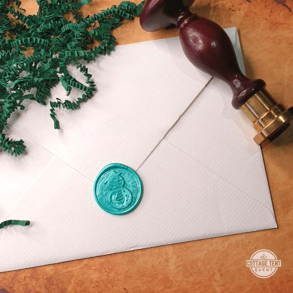 Wax Seal - snowman envelope