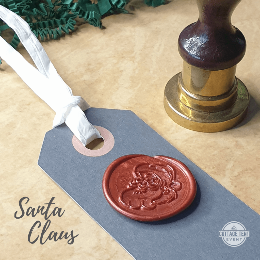 MERRY CHRISTMAS Wax Seal Sticker, Wax Label, Envelope Seals, Self-Adhesive  – Cottage Tent Event